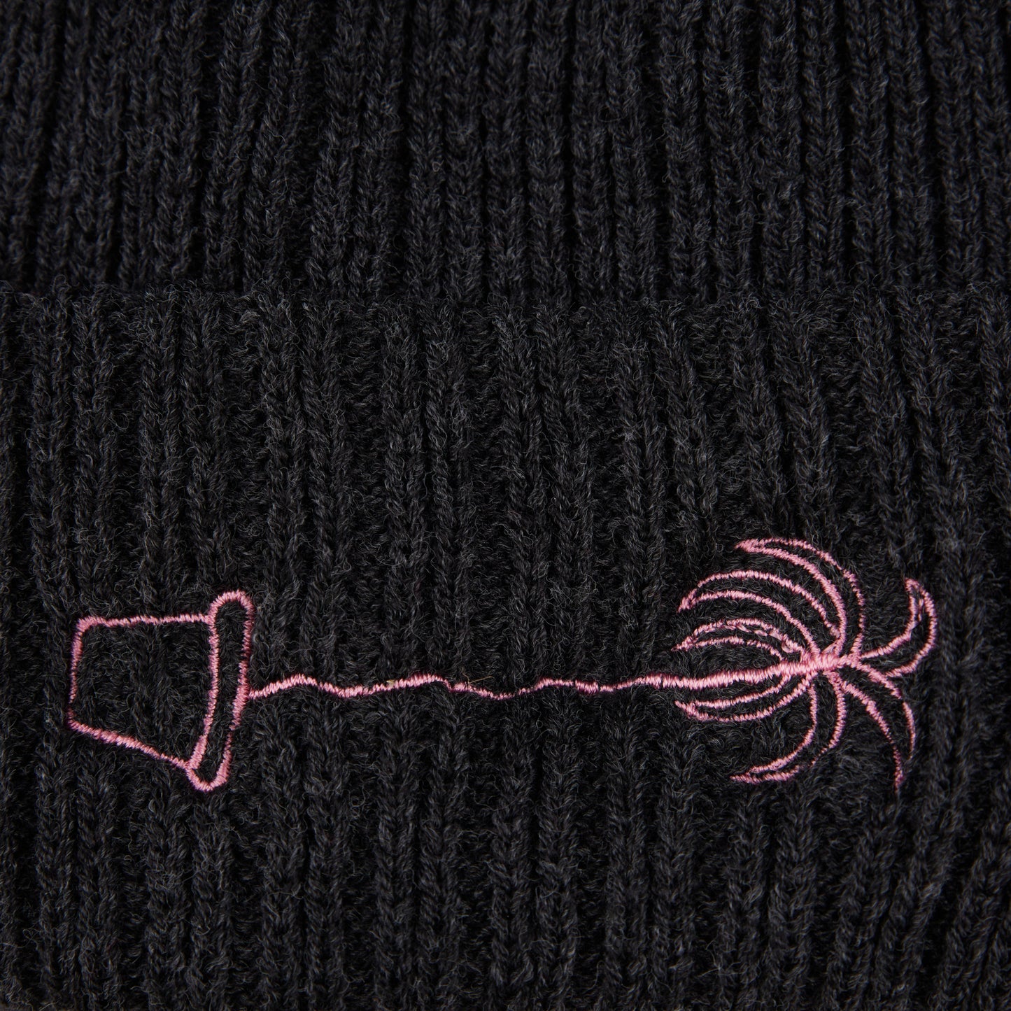 Le Beanie Black Melange